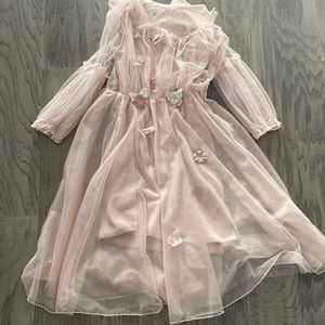 Amazon No Tag Pink summer cute frilly dress.
